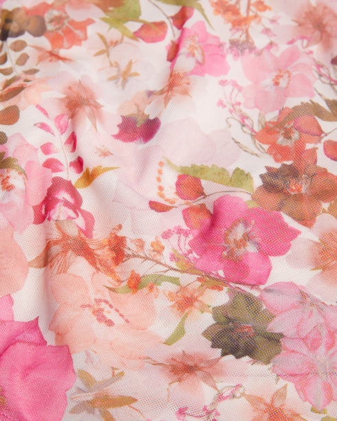 MILDRD-Dresses-Mesh Mini Dress With Shoulder Gathers- Ted Baker Romania